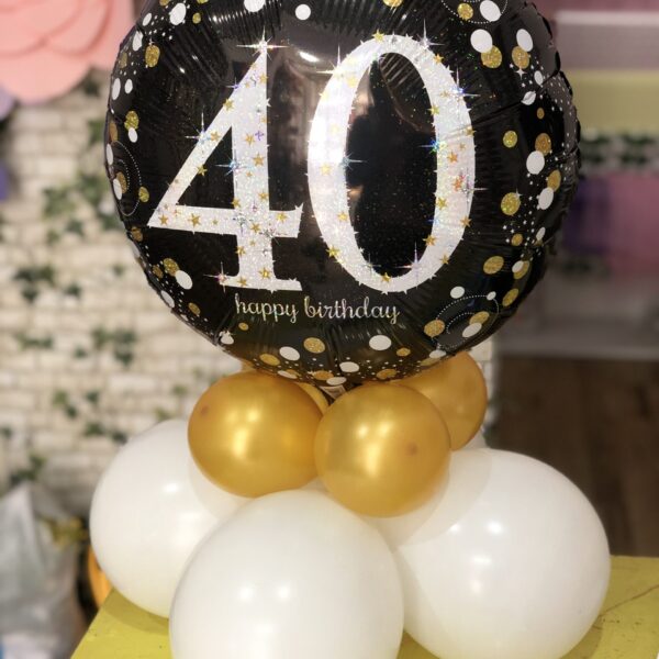 Aranjament baloane „40”