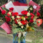 Buchet „Red and white”