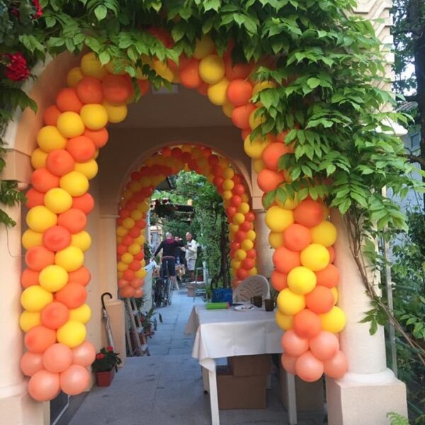 Coloana spirală baloane (metri)