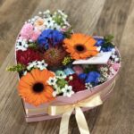 Cutie cu flori „Unique”