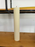 Lumânare din ceară naturală h30cmx5.5cm - imagine 3