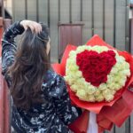 Buchet 101 trandafiri