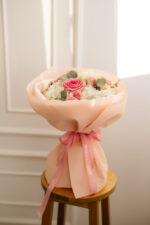 Buchet "Peach Love"