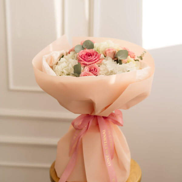 Buchet "Peach Love"